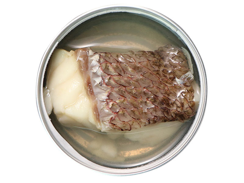Canpachi 缶詰「天然真鯛の水煮」中身