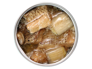 Canpachi 缶詰「天然真鯛の焼き酒蒸し」中身