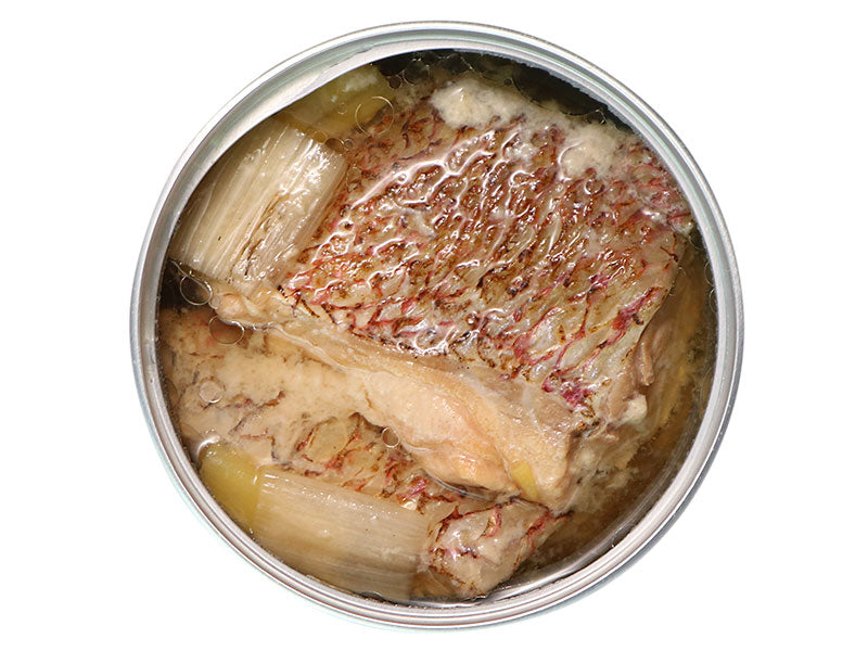 Canpachi 缶詰「愛鯛の焼き酒蒸し」中身