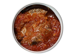 Canpachi 缶詰「天然真鯛のチリソース」中身