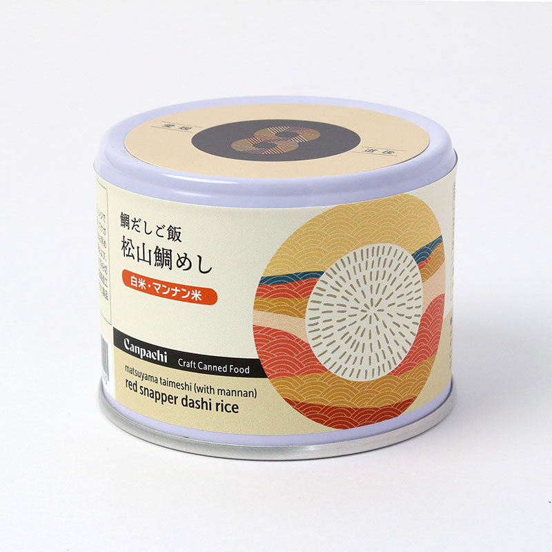 鯛だしご飯【松山鯛めし】(白米・マンナン米) Canpachi ご飯の缶詰