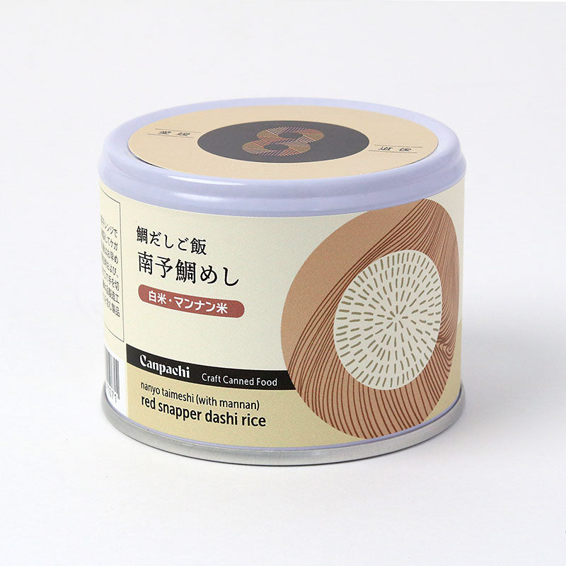 鯛だしご飯【南予鯛めし】(白米・マンナン米) Canpachi ご飯の缶詰