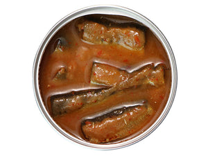 Canpachi 缶詰「いわしのピリ辛味噌煮」中身