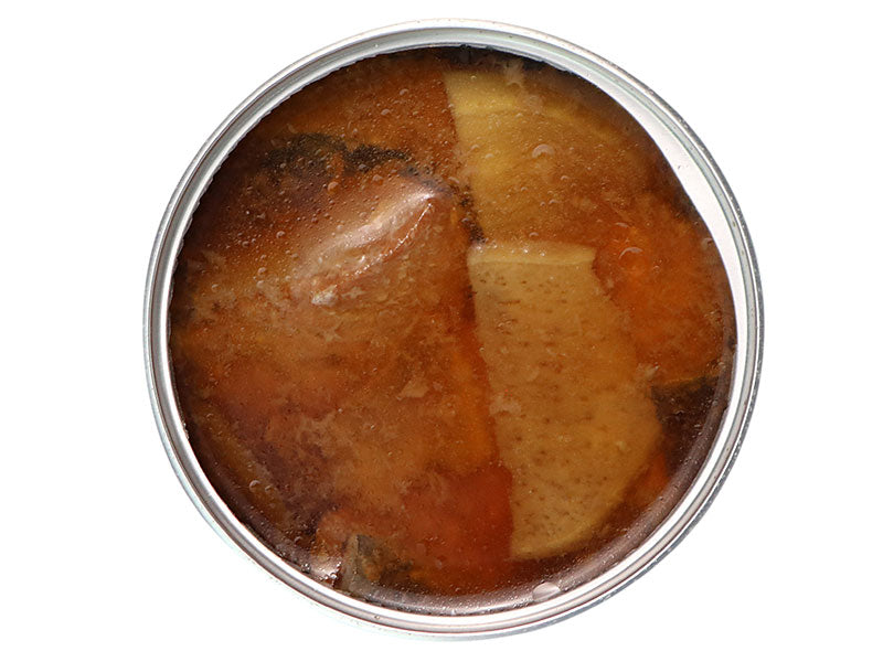 カンパチ 缶詰「さわらの生姜煮」中身