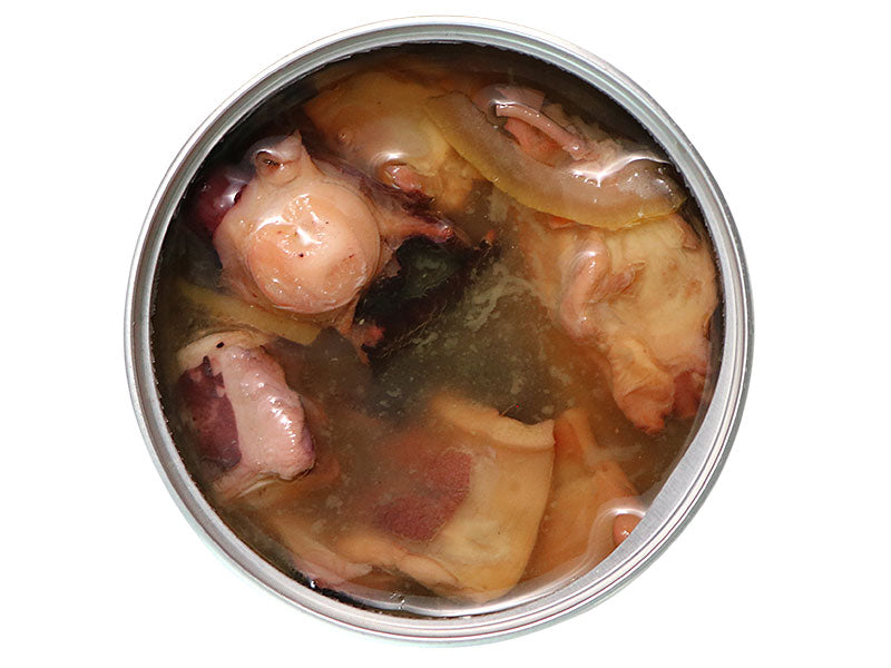 カンパチ 缶詰「たこのレモンオイル」中身