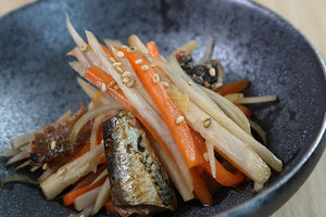 缶詰を使った参考レシピ「きんぴら」