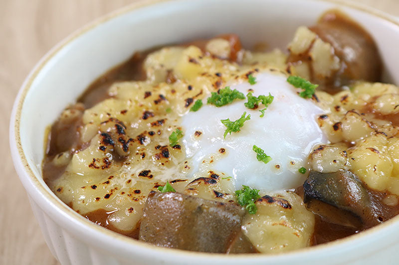 缶詰を使った参考レシピ「芋炊きカレー」