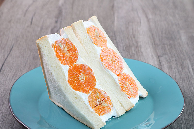 Canpachiの缶詰 アレンジレシピ「フルーツサンド」