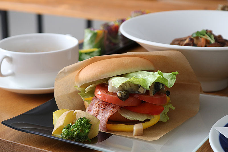 鰆の缶詰 アレンジレシピ「バーガー」