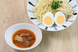 サバの缶詰 アレンジレシピ「ピリ辛つけ麺」