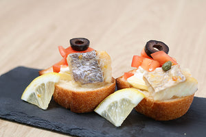 鯛の缶詰 アレンジレシピ「ブルスケッタ」