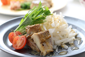 鯛の缶詰 アレンジレシピ「大根サラダ」