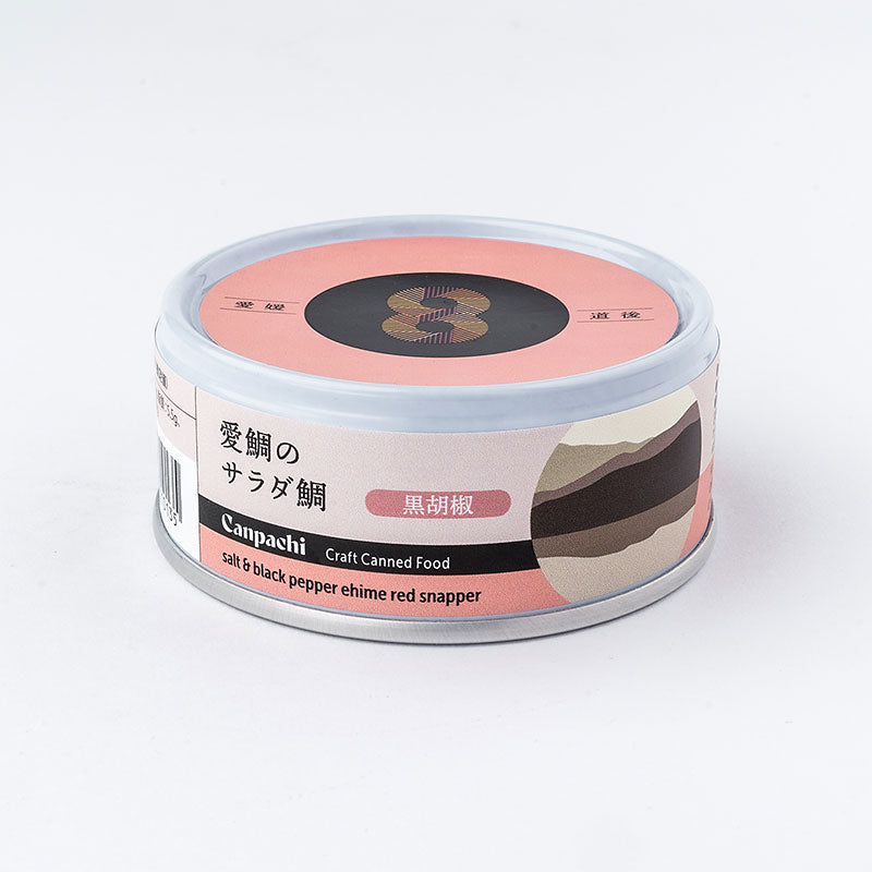 愛鯛のサラダ鯛(ブラックペッパー) Canpachi 愛媛の缶詰