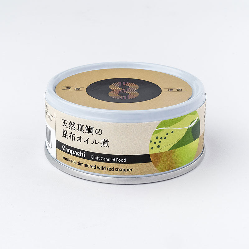 天然真鯛の昆布オイル煮 Canpachi 缶詰 お土産