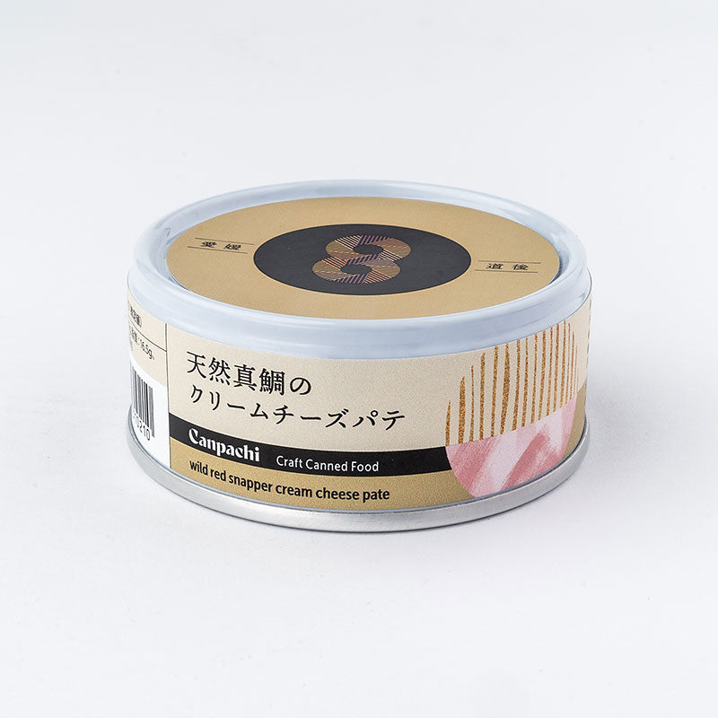 天然真鯛のクリームチーズパテ Canpachi 缶詰 お土産