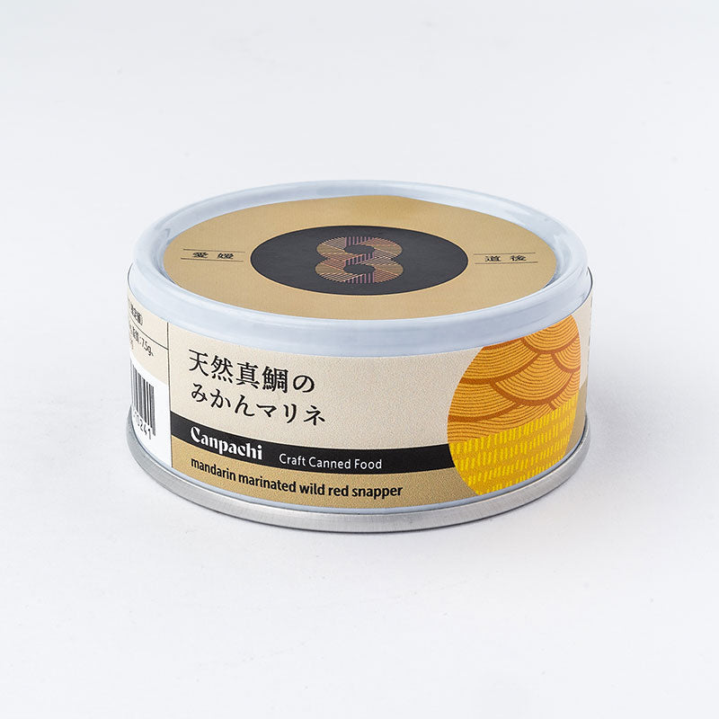 天然真鯛のみかんマリネ Canpachi 缶詰 お土産