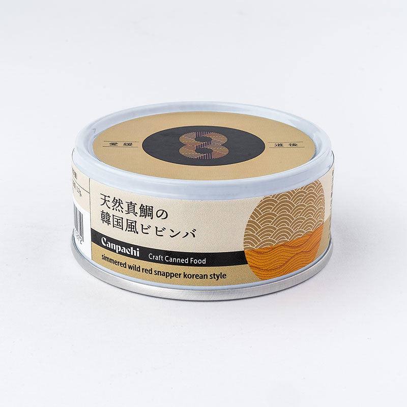 天然真鯛の韓国風ビビンバ Canpachi 缶詰 お土産