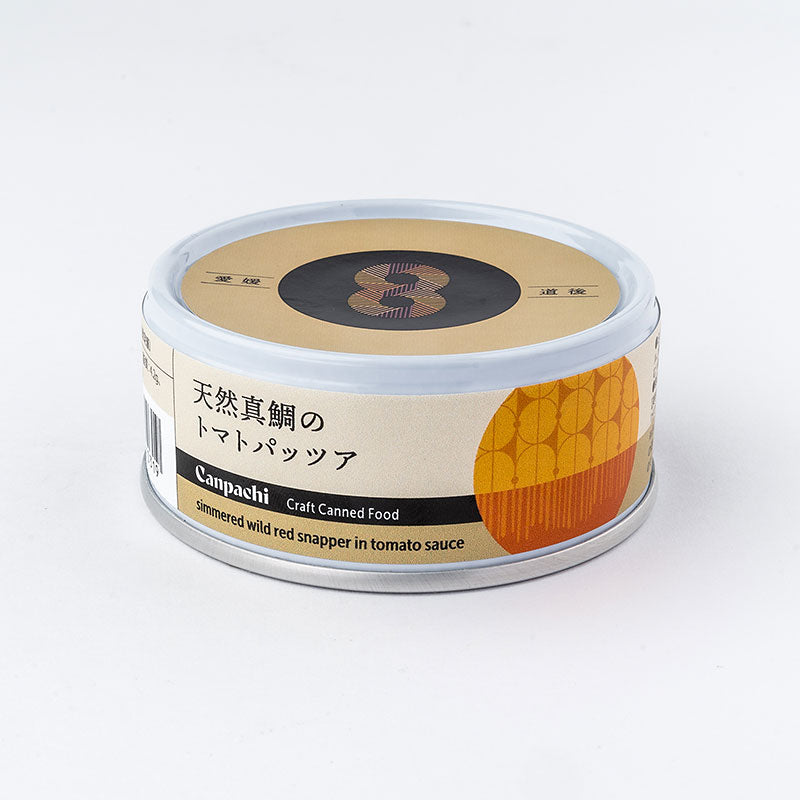 天然真鯛のトマトパッツア Canpachi 缶詰 お土産