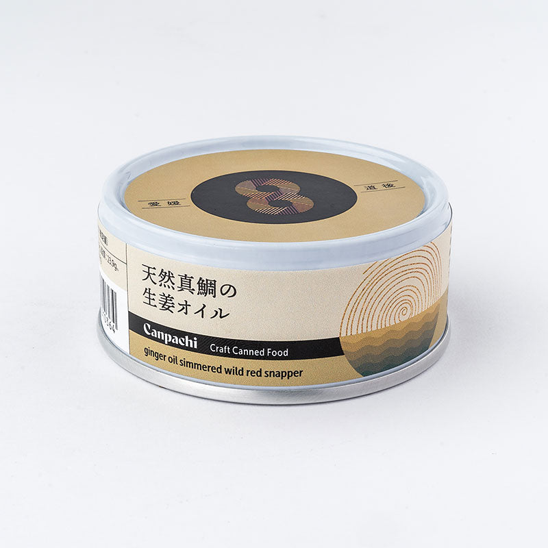 天然真鯛の生姜オイル Canpachi 缶詰 お土産